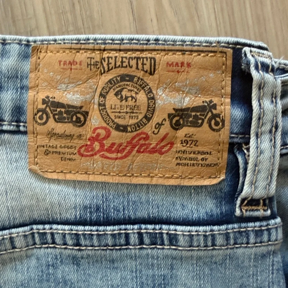 Buffalo David Bitton Straight Leg Denim Jeans. Sz 32/32